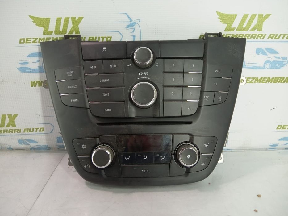 Panou radio clima 13321292 Opel Insignia A  [din 2008 pana  2014]
