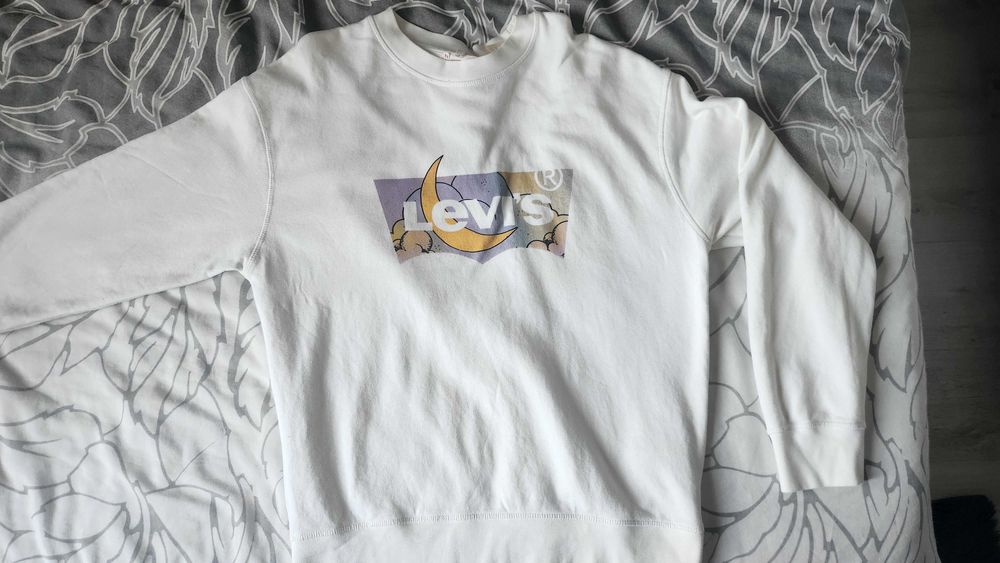 Бяла блуза Levi's