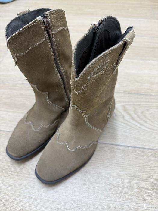 Ghete zara marimea 32 - piele
