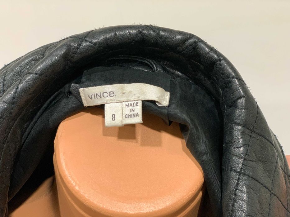 Jacheta Vince autentica din piele naturala