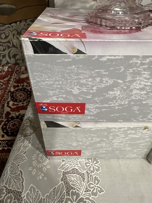 Soga вазы на ножках
