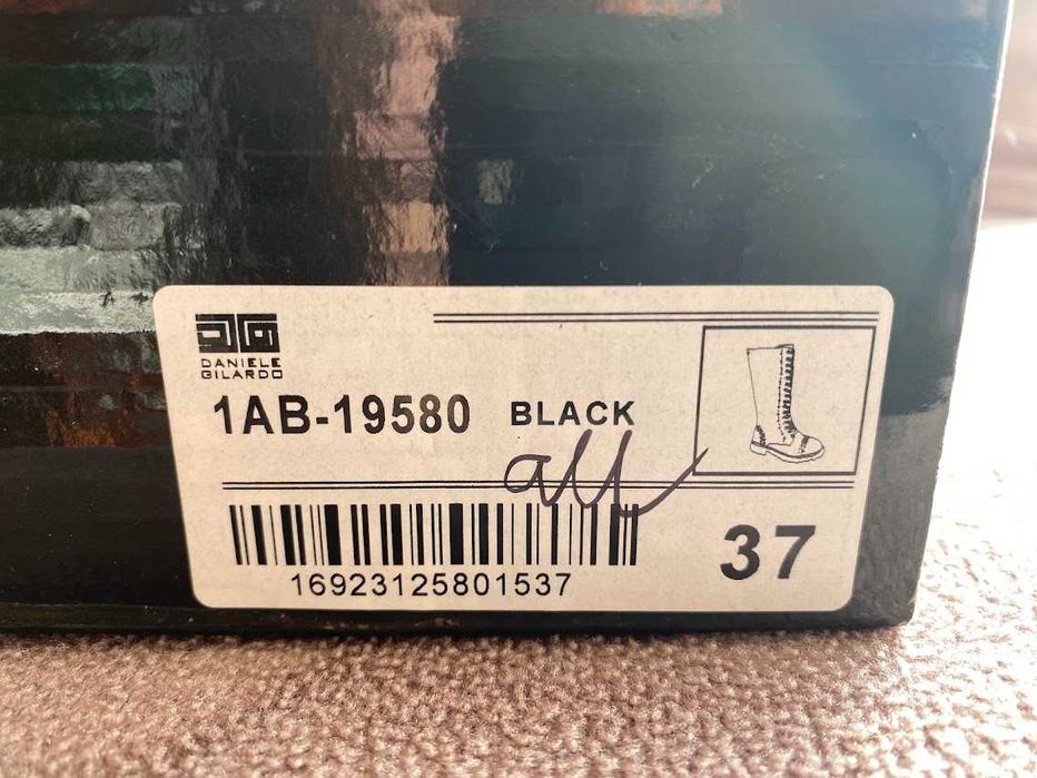 Ботуши от естествена кожа DANIELE GILARDO - 37 номер