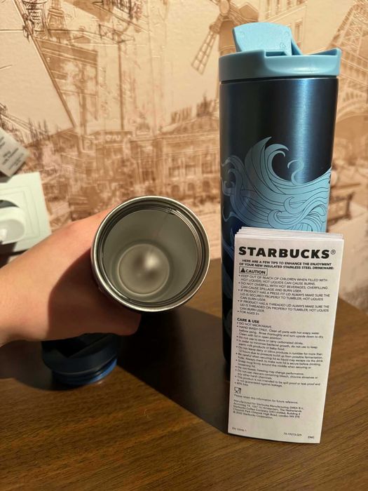 Две нови термо чаши/термос Starbucks от неръждаема стомана