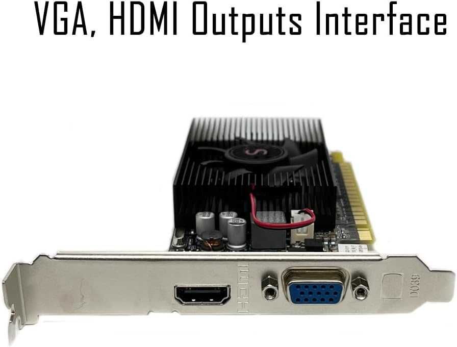 Placa video SAPLOS GT 610 2GB DDR3 Low Profile HDMI VGA