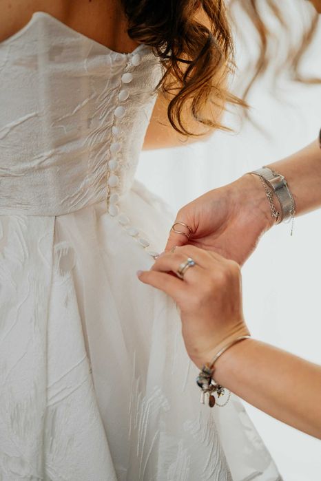 Rochie mireasă Sonia - Sophie by Elena Zbârnea + voal + mănuși