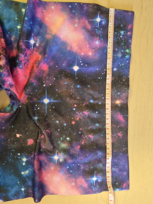 Еластичен клин с космически десен / Галактика (Galaxy print)