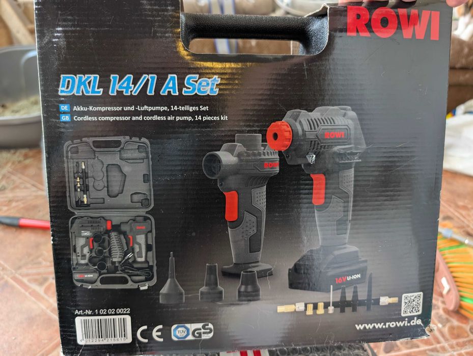 Kit Compresor si Pompa de Aer