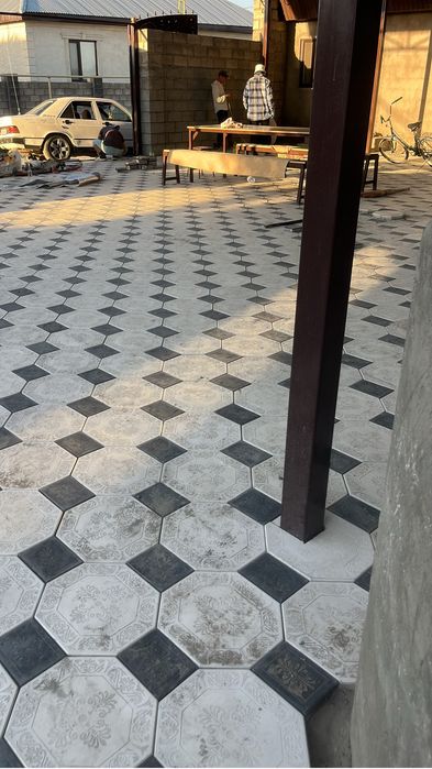 Укладка брусчатки Брусчатка тосеу