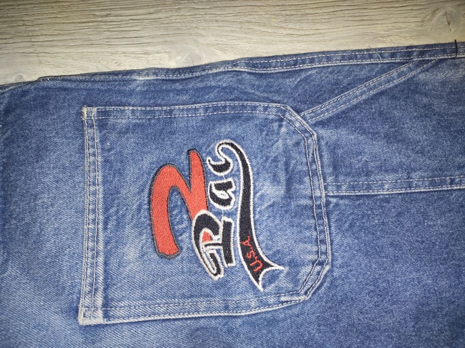 Vand blugi rap/hip hop/skate/old school cu 2 pac (Sz 28/A)