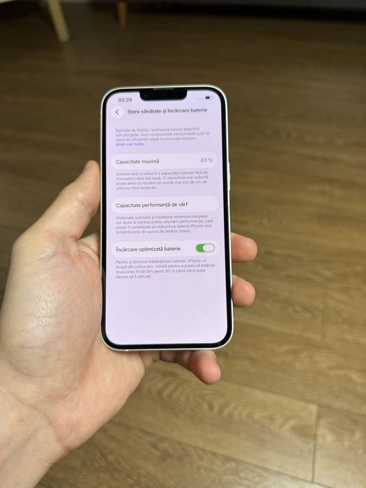 iPhone 14 128gb Starlight Impecabil