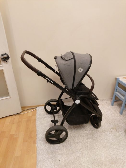 LORELLI Premium Комбинирана количка 3в1 INFINITY GLACIER GREY