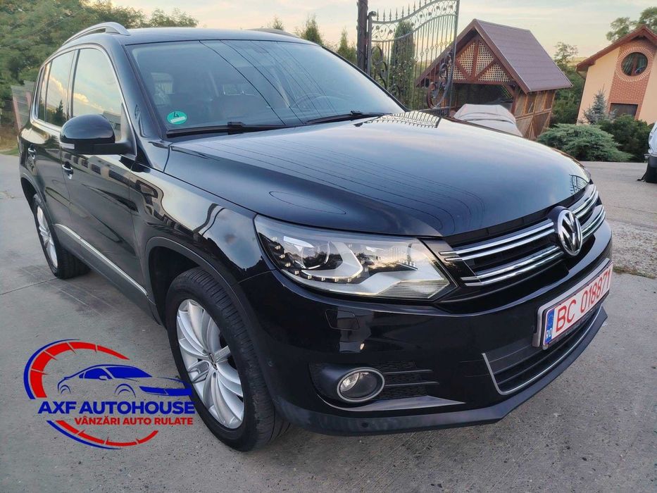 VW TIGUAN SPORT & STYLE 4MOTION - RAR Efectuat - primul rand de NUMERE ROSII !