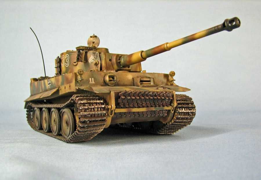 Модель танка Тигр в 1/35