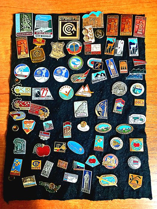 Значки ссср в ассортименте