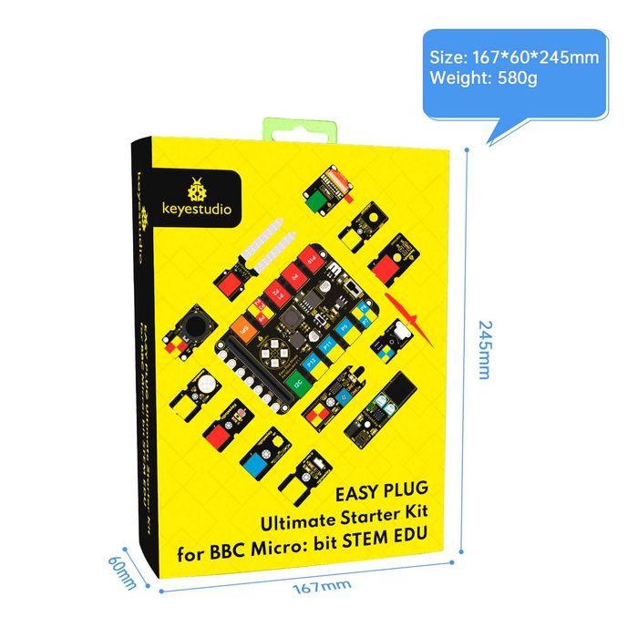 EASY Plug Ultimate Starter Kit for BBC:Microbit KS4023