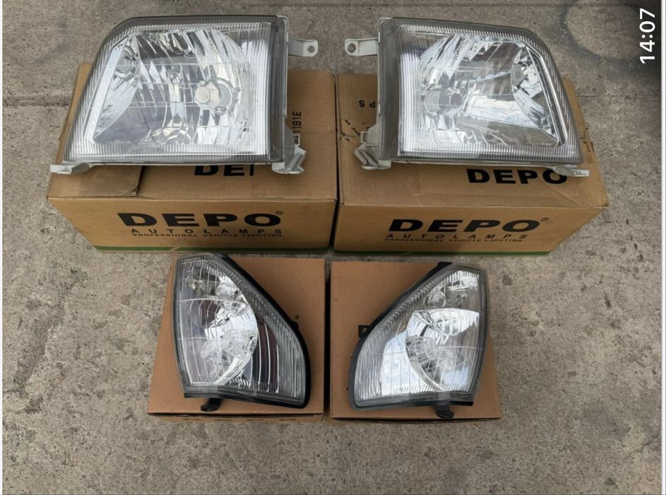 Фары Prado 90/95 комплект DEPO