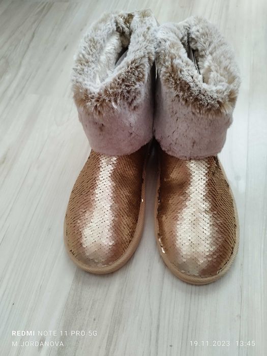 Нови боти H&M с пайети н.36/37