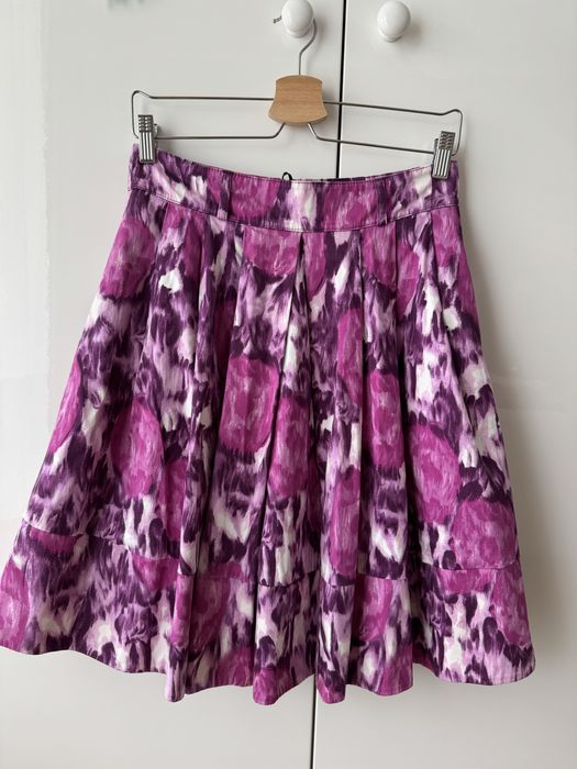 Fusta din bumbac cu pliuri