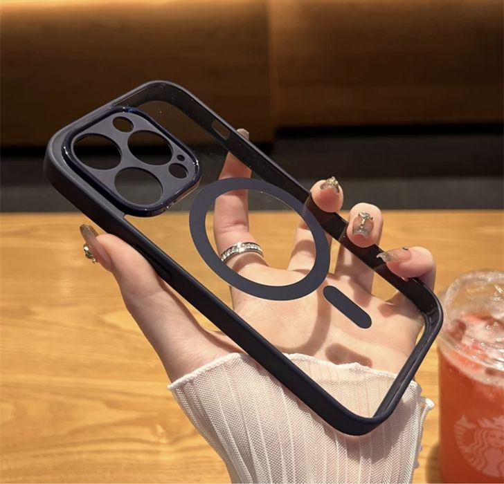 Силиконов кейс,гръб за IPhone 12,13,14,15, всички модели Magsafe 7цвят