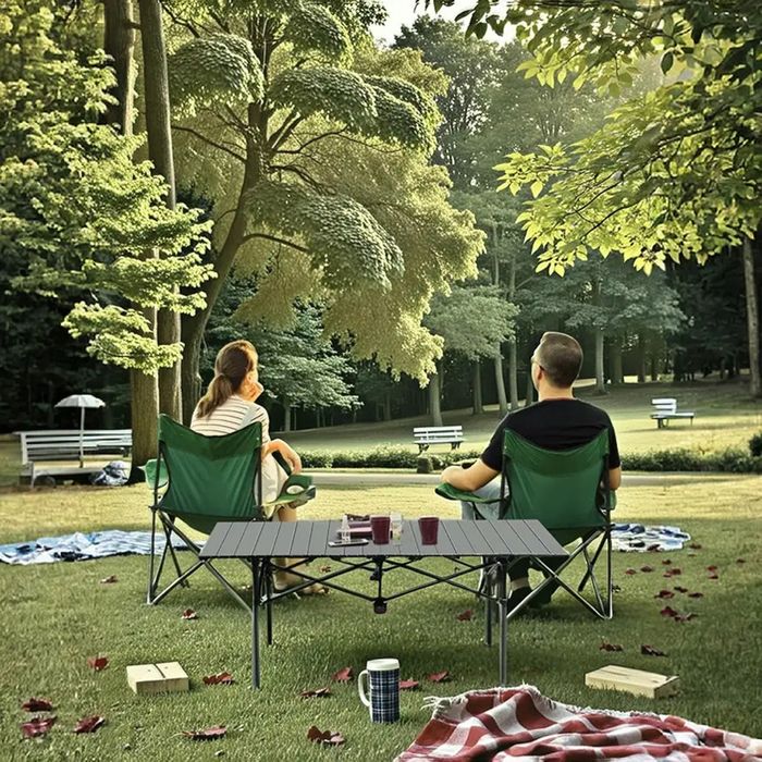 Сгъваема маса за туристически кетъринг, градина, разтегателна голяма