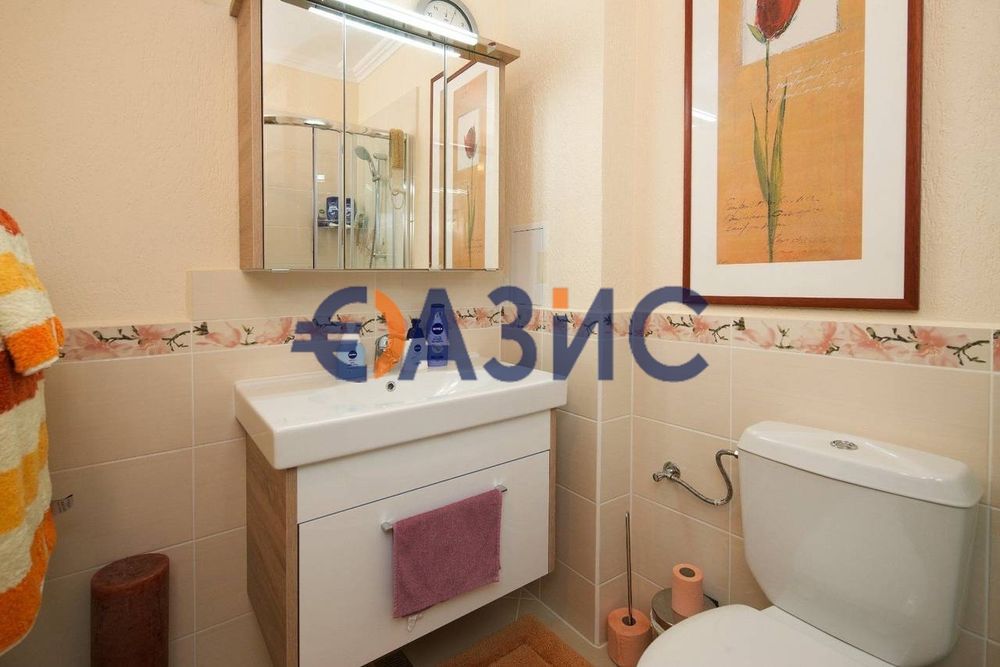 Продава се Двустаен апартамент в к.к. Слънчев бряг - 64 кв.м за 1360 €/кв.м - Снимка #10