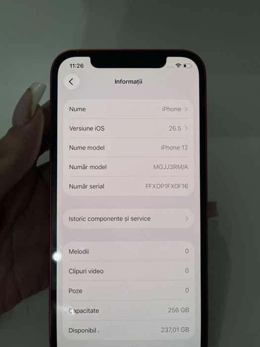 iphone 12 nou 256 GB