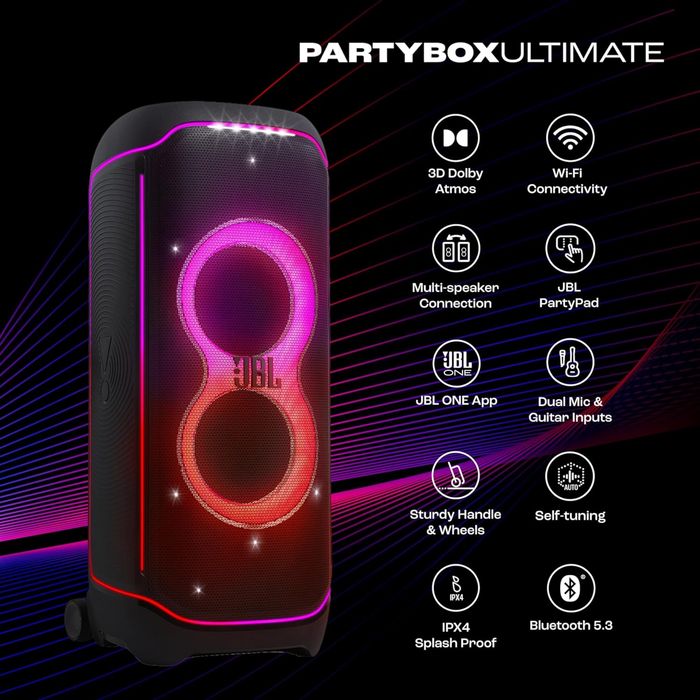 JBL калонка PartyBox Ultimate 1100w акция оригинал с гарантией