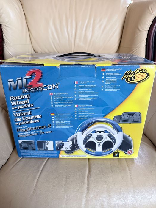 Mad Catz MC2 MicroCon волан + педали + игра подарък (PS2)