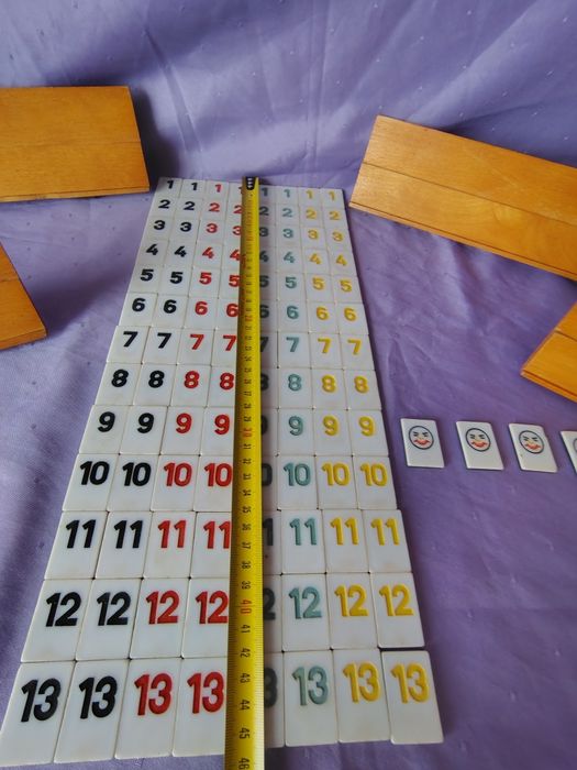 Joc remi vechi din lemn