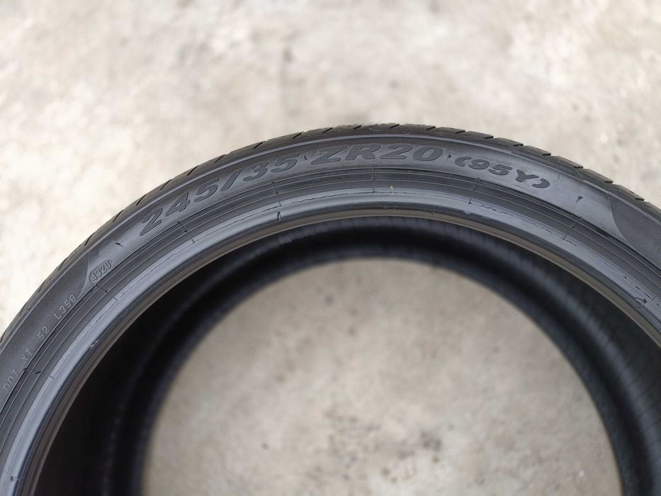 O anvelopa vara 245 35 20 pirelli p zero profil de 7,5 mm