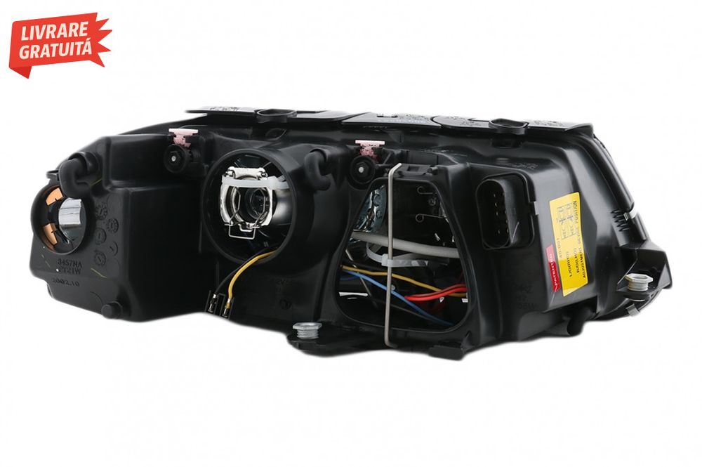 Faruri VW Passat 3BG B5 (09.2000-03.2005) Angel Eyes Negru