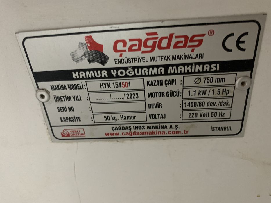 Mixer mishalka hamir qorish uchun