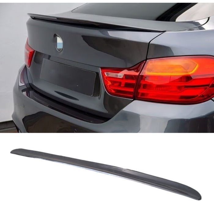 Спойлер за багажника Боядисан Черен Гланц (Два модела)