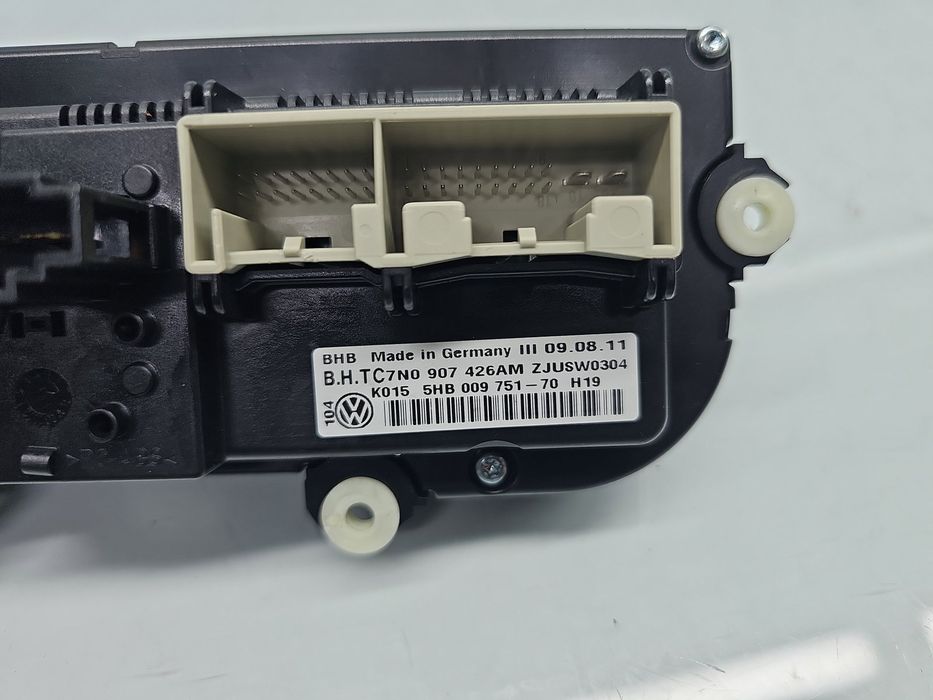 Panou comanda clima Volkswagen Golf 6 (5K1) [Fabr 2009-2013] 7N090742
