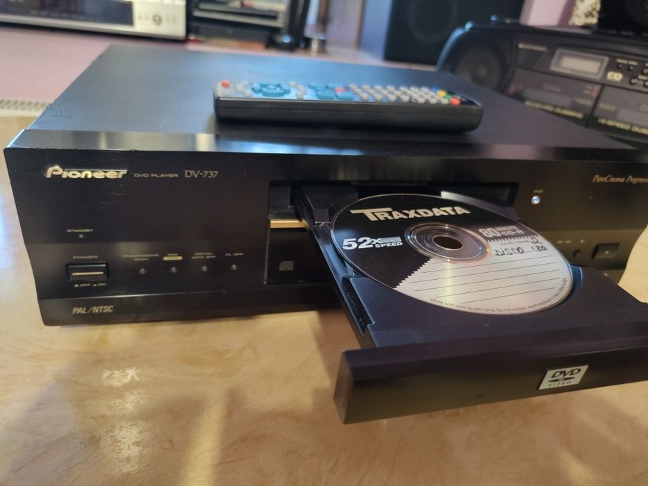 CD player, DVD player Pioneer DV 737K  Made in Japan DTS, Dolby ,TruSurround NTSC,PAL.