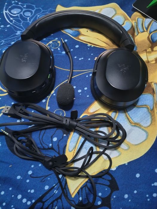 Casti Wireless Gaming Razer Barracuda X FullBox Negru