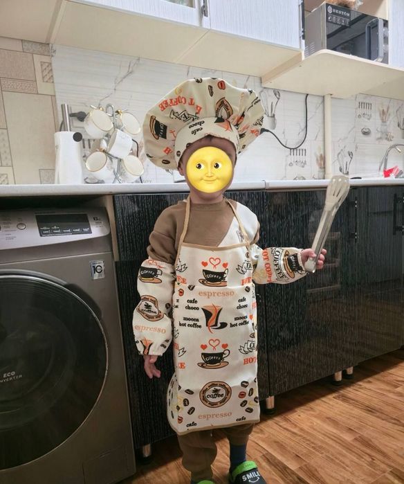 Детский фартук набор