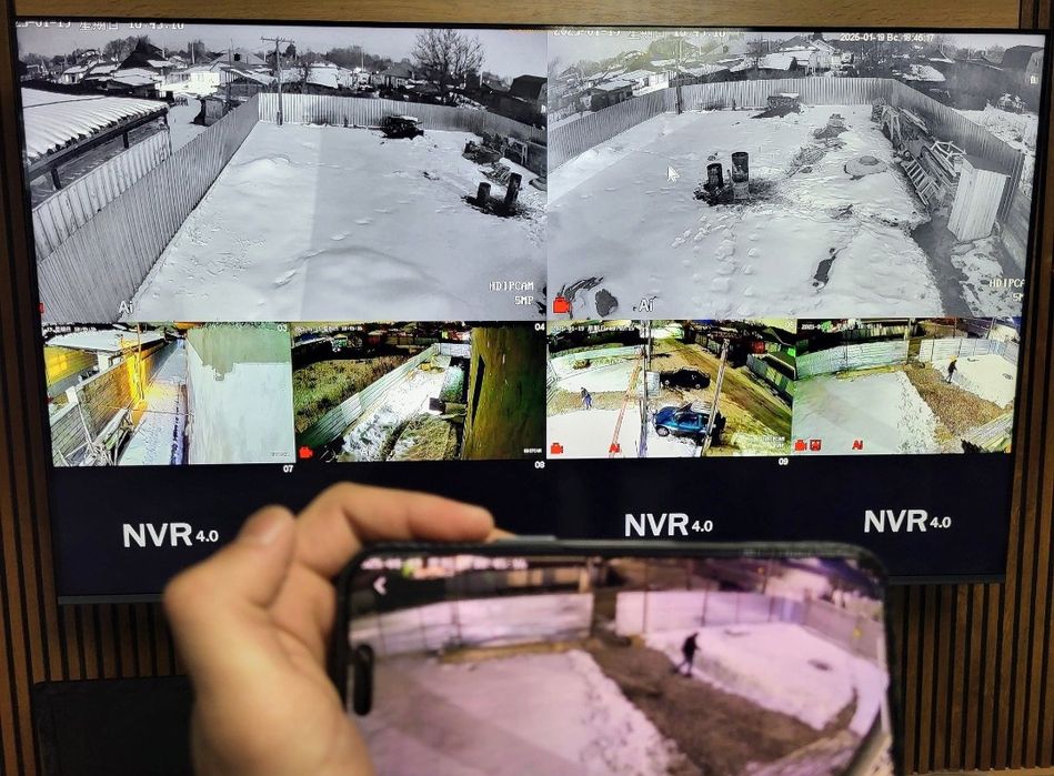 УСТАНОВКА Видеонаблюдения КАМЕРА