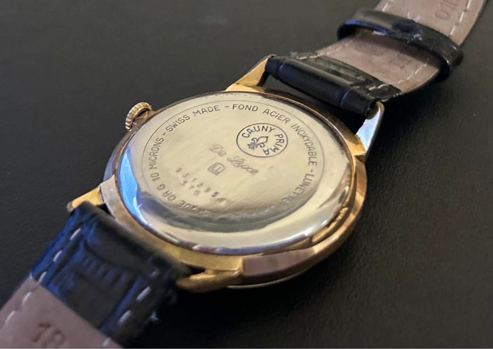 Ceas vintage Cauny Calendario