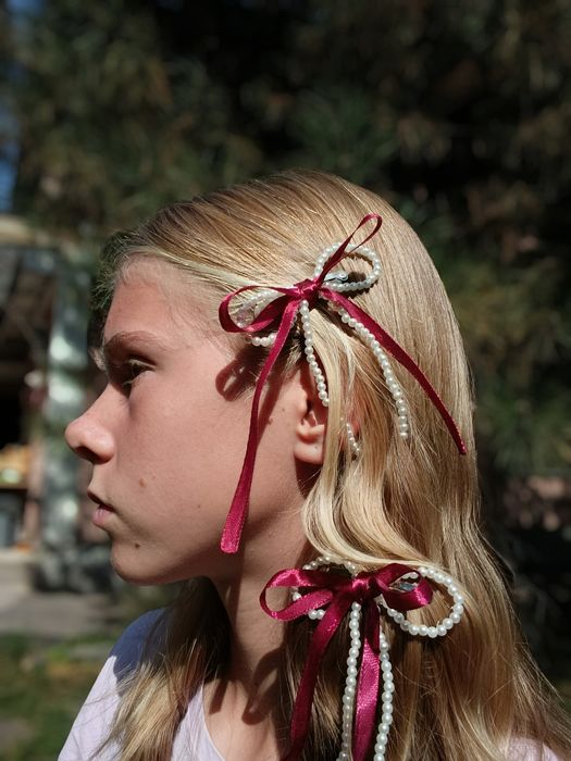 Заколки бантики для детей