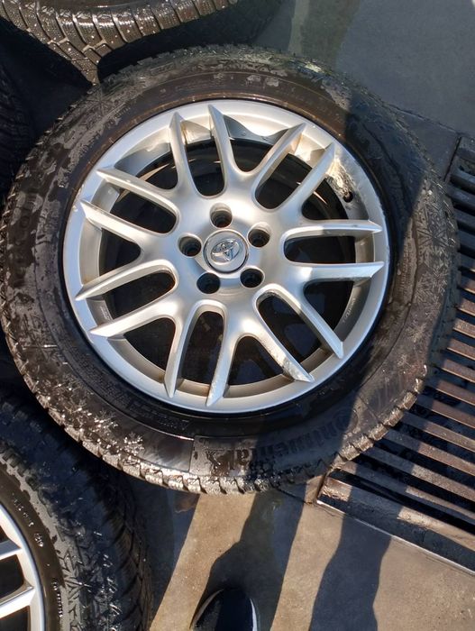 4 бр джанти с зимни гуми. ЛЕКСУС, ТОЙОТА, МАЗДА