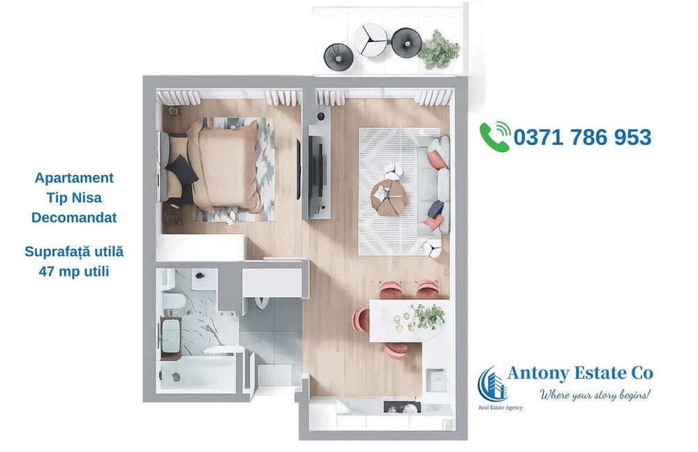 Antony Estate | Apartamente NOI 0% Comision - Nufarul — fotografia 3