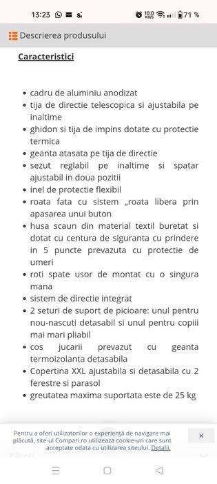 Tricicleta multifuncțională coccolle alto rosie