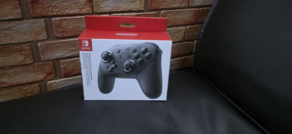 Nou, Sigilat NINTENDO Switch Pro Controller NFC USB Type C