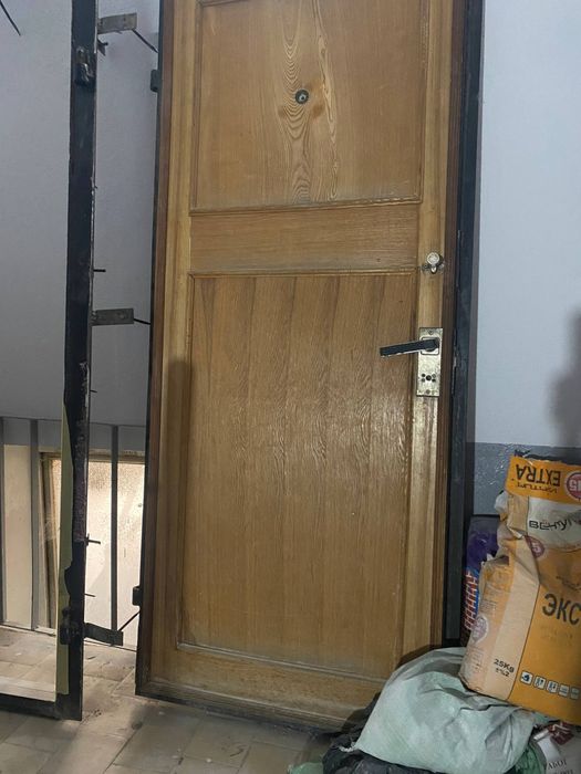 Металлическая  дверь