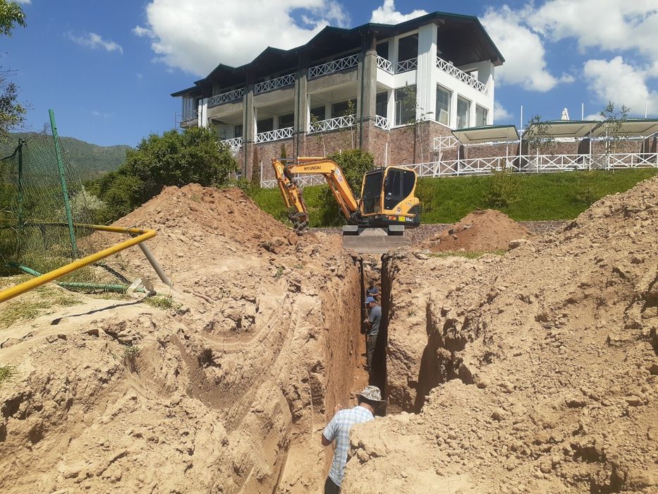 Услуги екскаватор и камаз