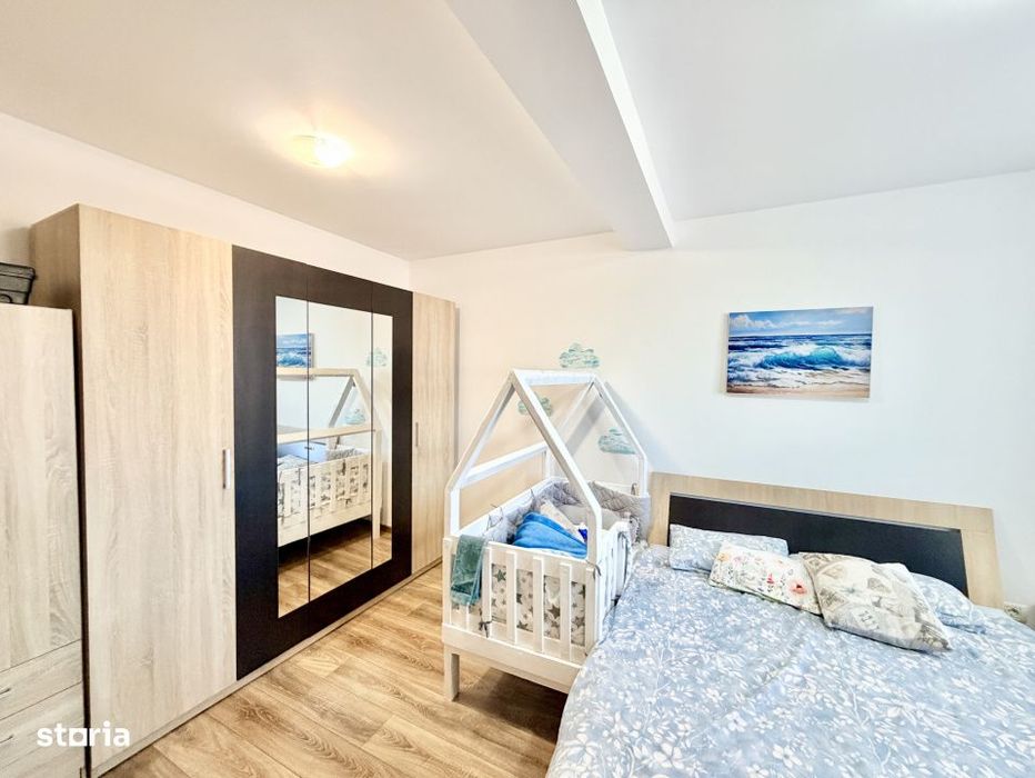 Duplex cu 4 camere complet mobilat - Cartier Europa - Mosnita Noua