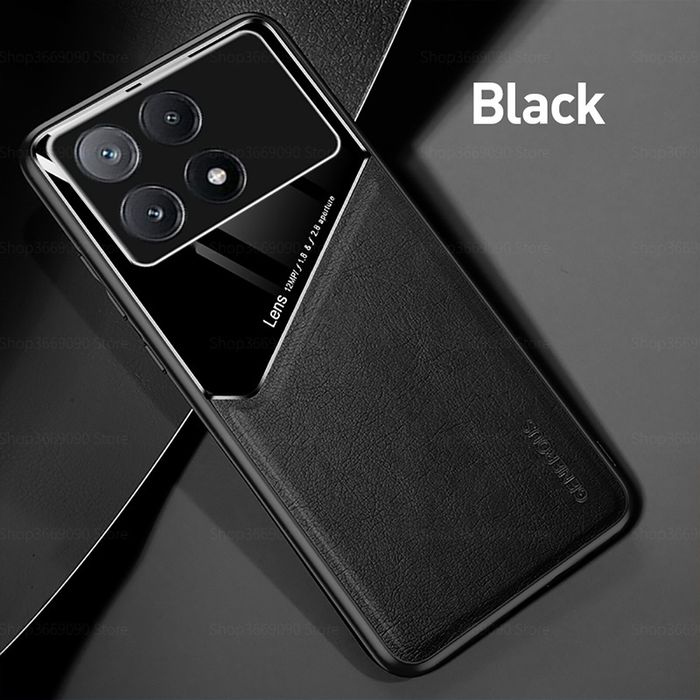 Xiaomi Poco X6 Pro 5G / X6 / M6 Pro / GENEROUS Кожен кейс с магнит
