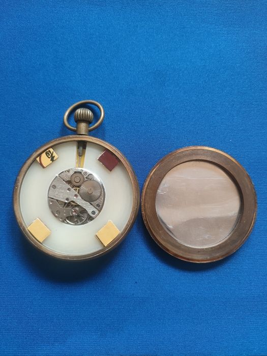 Винтидж джобен часовник "G. Roskopf Patent"