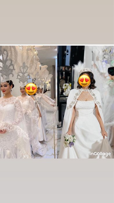 казахское платье на ұзату